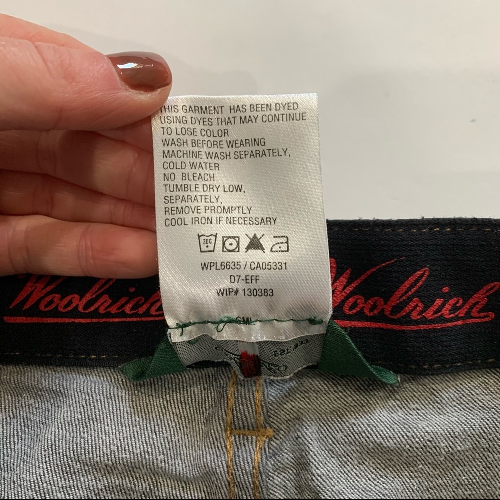 Woolrich Grey Wash Straight Leg Casual Denim Jeans Plus Size 16 Petite - Picture 5 of 6